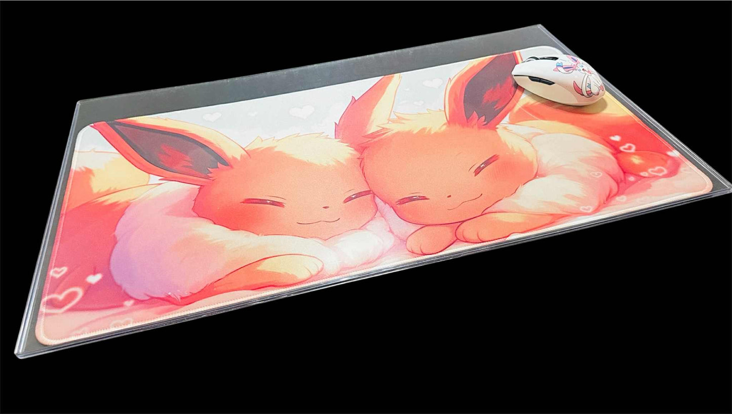 Eevee Heart-Themed Cuddles