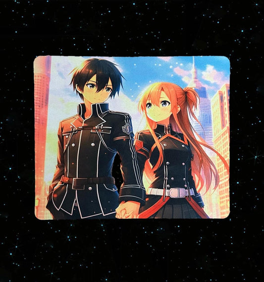 Kirito & Asuna Mouse Pad