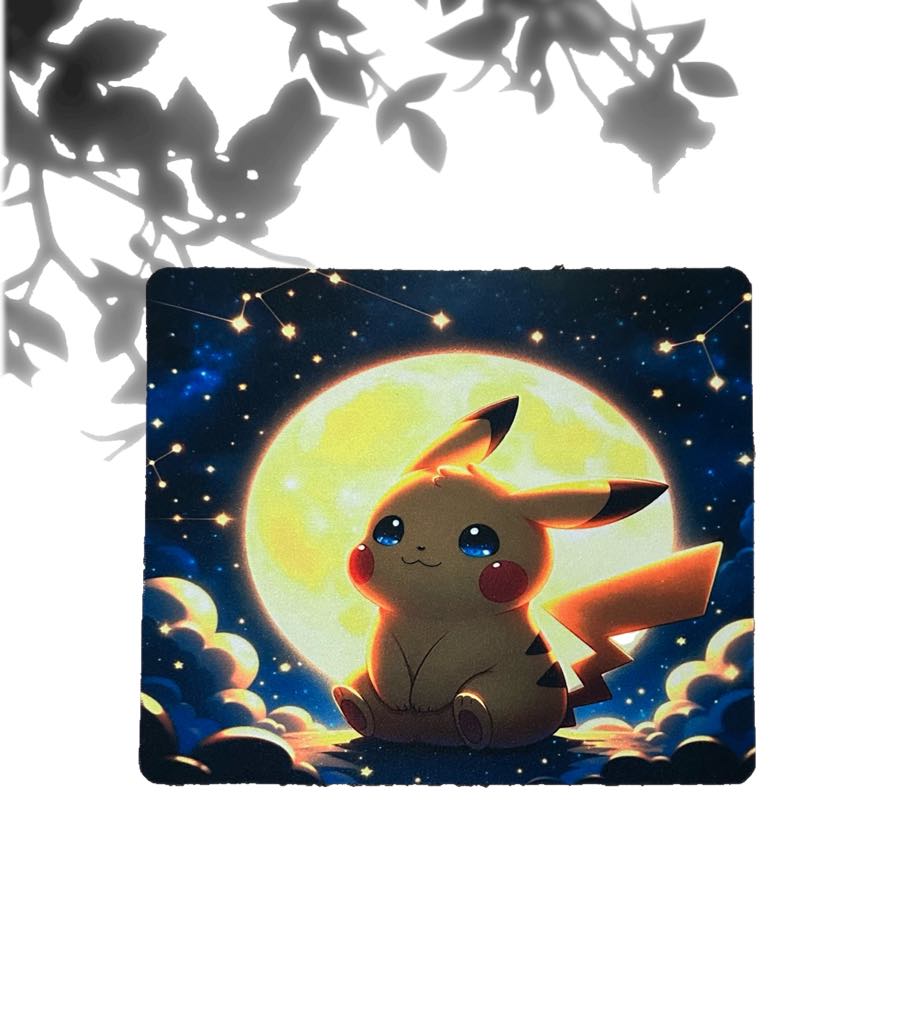 Pikachu & Moon Mouse Pad