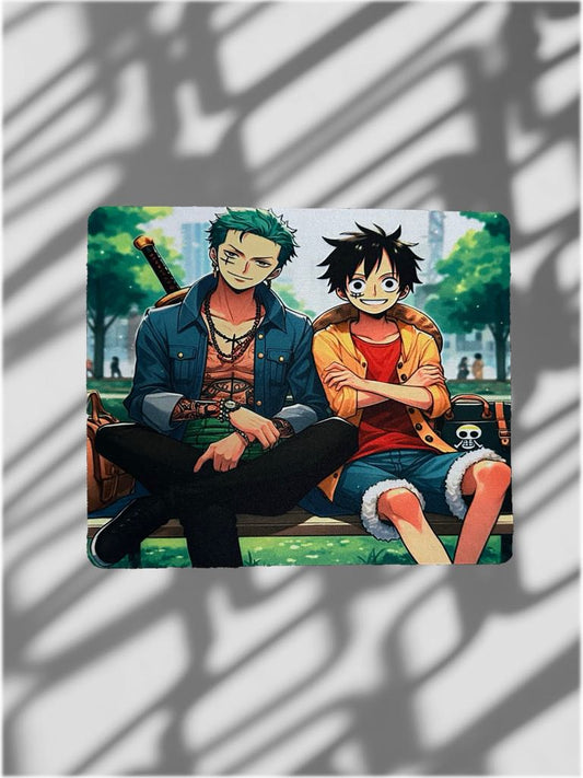 Zoro & Luffy Mouse Pad