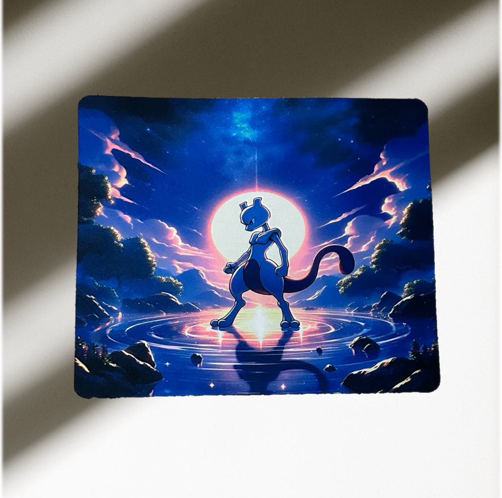 Mewtwo on Water Mouse Pad