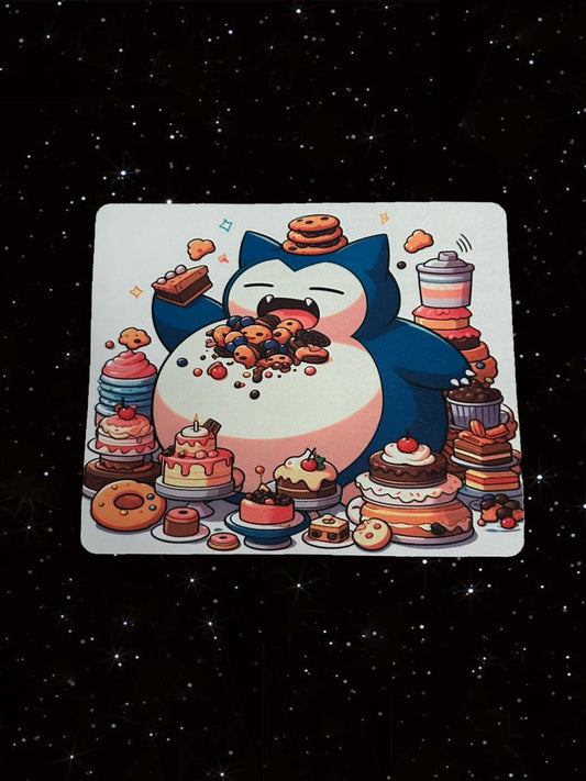 Snorlax & Cookies Mouse Pad